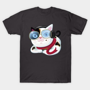 Winter cat. T-Shirt